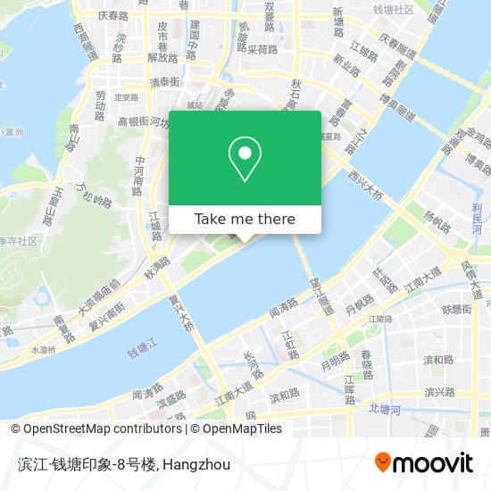 滨江·钱塘印象-8号楼 map