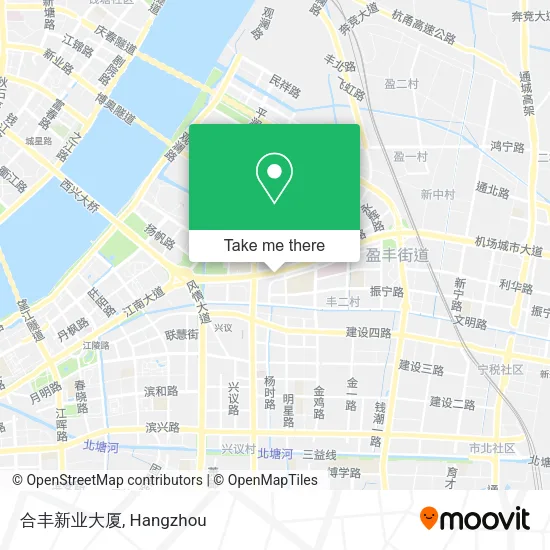 合丰新业大厦 map