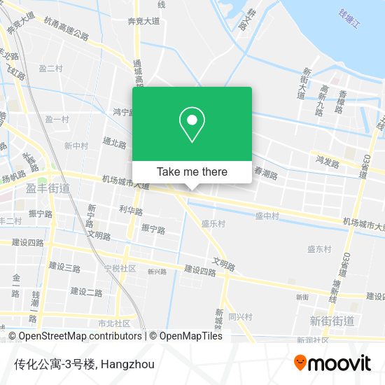 传化公寓-3号楼 map