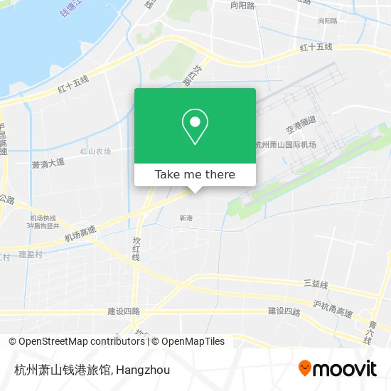 杭州萧山钱港旅馆 map