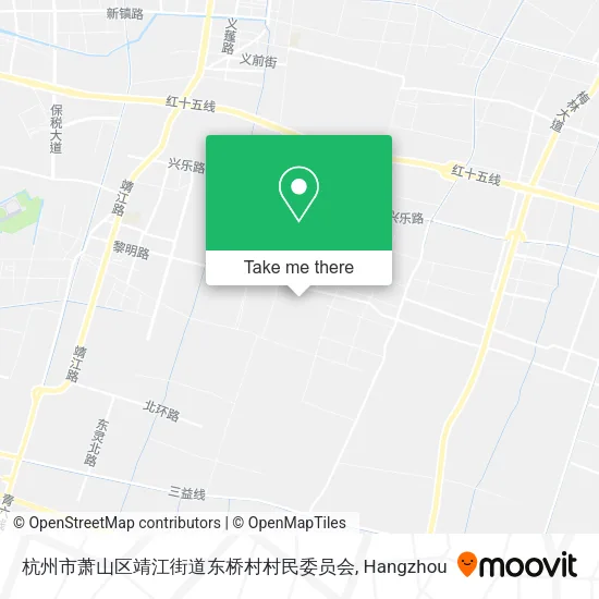 杭州市萧山区靖江街道东桥村村民委员会 map