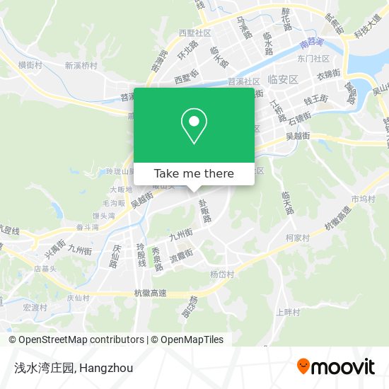 浅水湾庄园 map