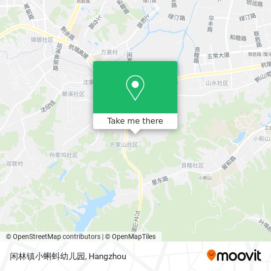 闲林镇小蝌蚪幼儿园 map