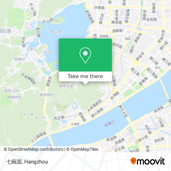 七碗面 map