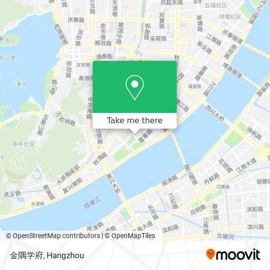 金隅学府 map
