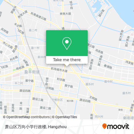 萧山区万向小学行政楼 map