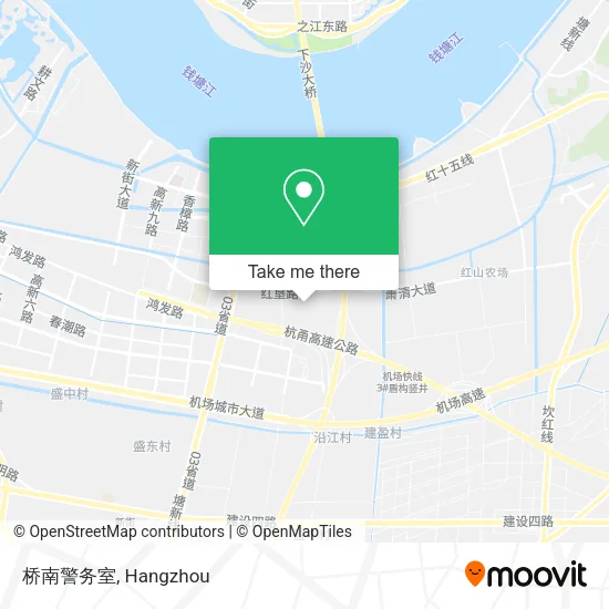 桥南警务室 map