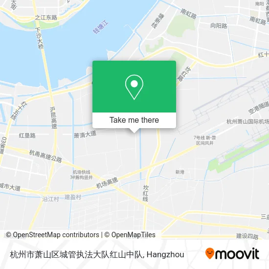 杭州市萧山区城管执法大队红山中队 map