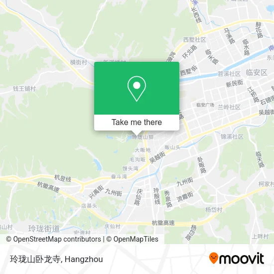 玲珑山卧龙寺 map