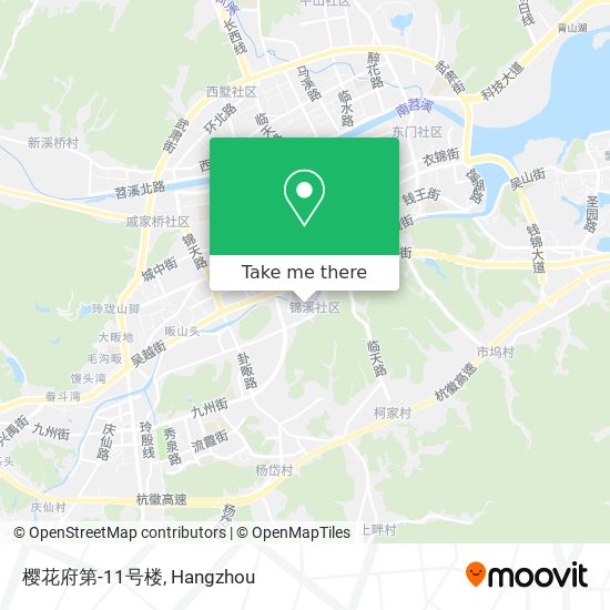 樱花府第-11号楼 map