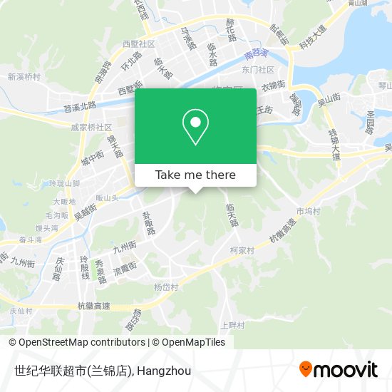世纪华联超市(兰锦店) map