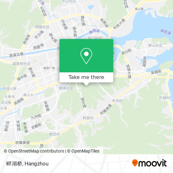 畔湖桥 map