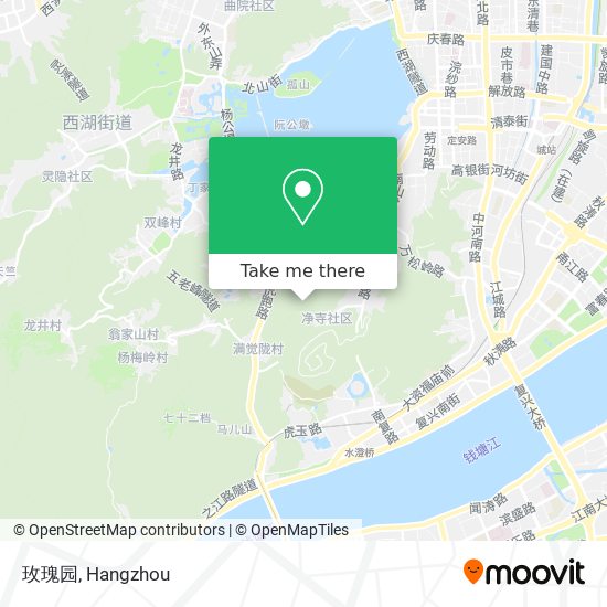 玫瑰园 map