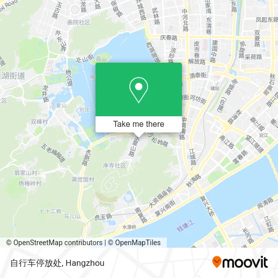 自行车停放处 map