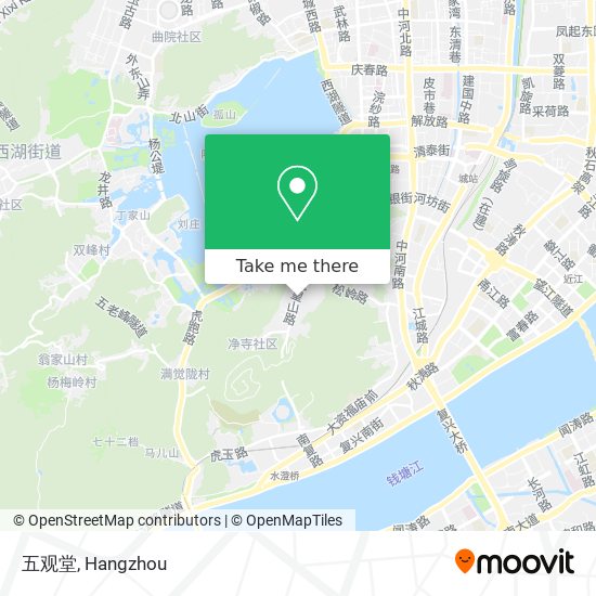 五观堂 map