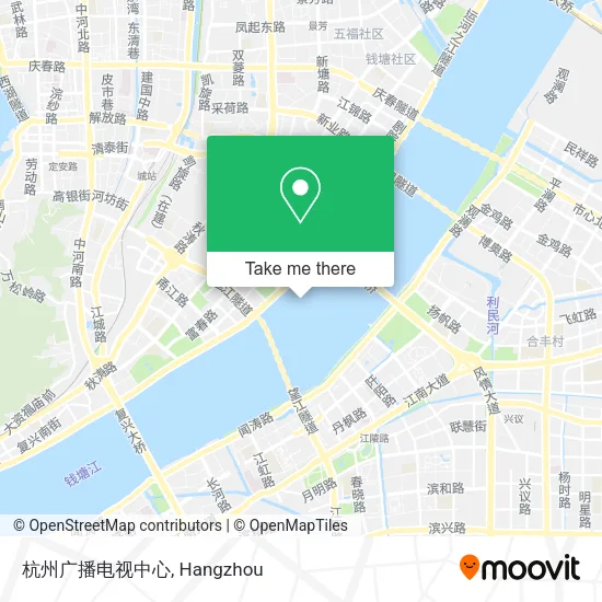 杭州广播电视中心 map