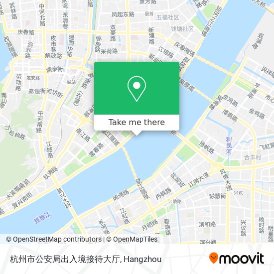 杭州市公安局出入境接待大厅 map