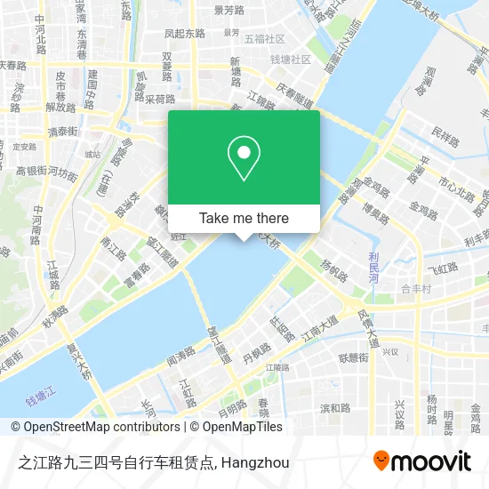 之江路九三四号自行车租赁点 map