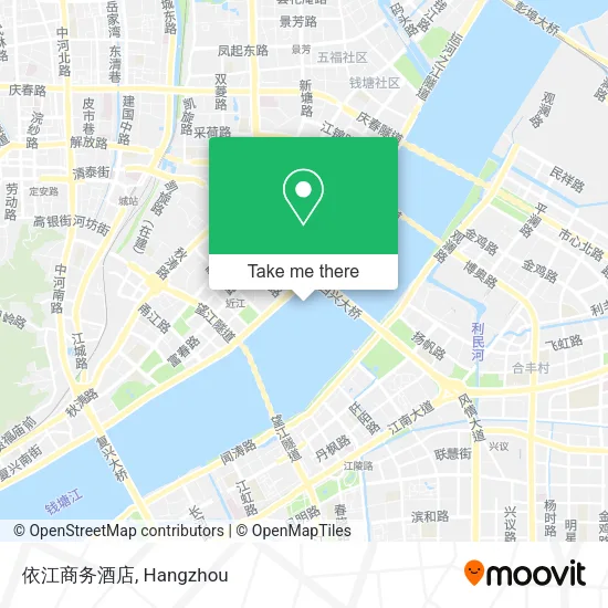 依江商务酒店 map