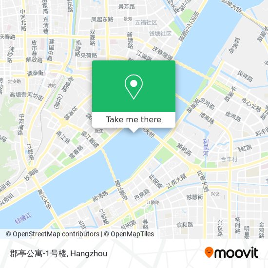 郡亭公寓-1号楼 map