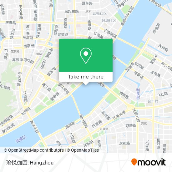 瑜悦伽园 map