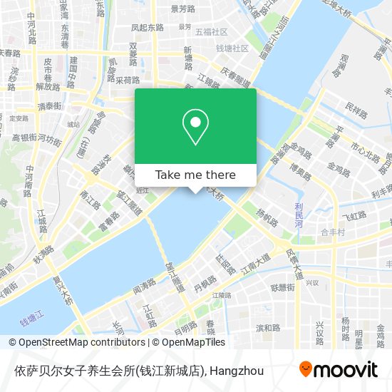 依萨贝尔女子养生会所(钱江新城店) map