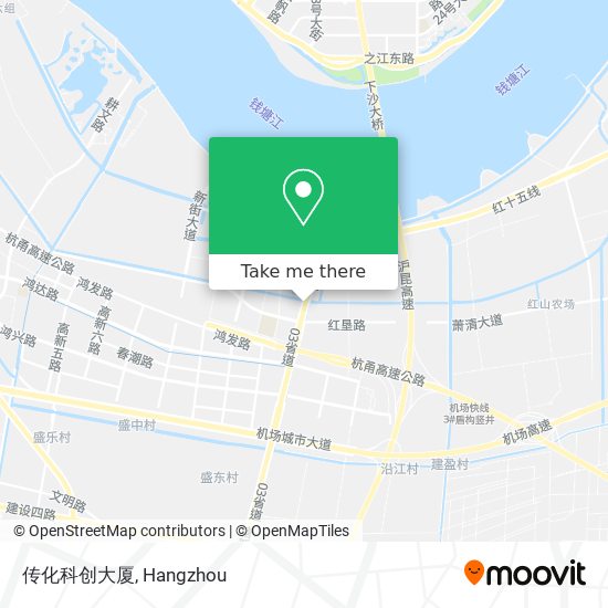 传化科创大厦 map