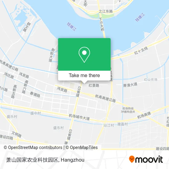 萧山国家农业科技园区 map