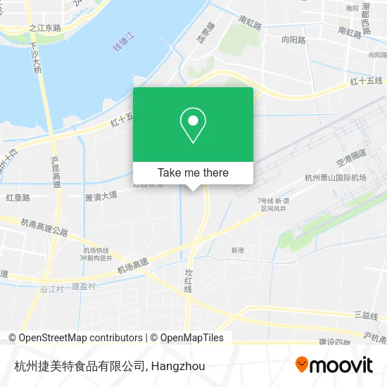 杭州捷美特食品有限公司 map