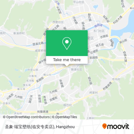 圣象·瑞宝壁纸(临安专卖店) map
