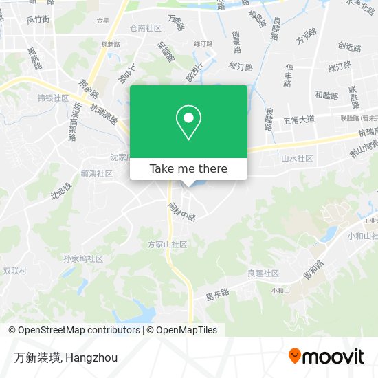 万新装璜 map