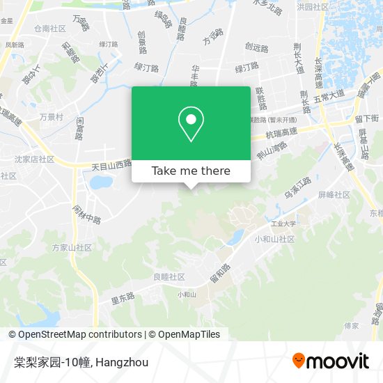 棠梨家园-10幢 map