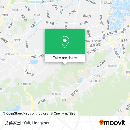 棠梨家园-10幢 map