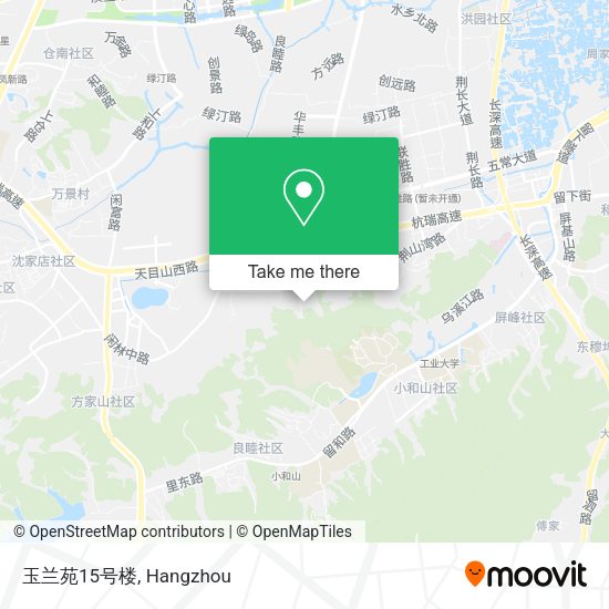 玉兰苑15号楼 map
