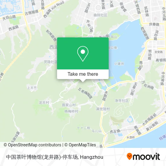 中国茶叶博物馆(龙井路)-停车场 map