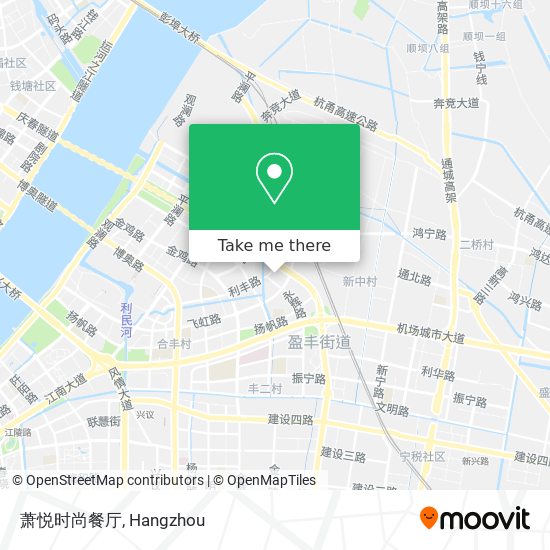 萧悦时尚餐厅 map