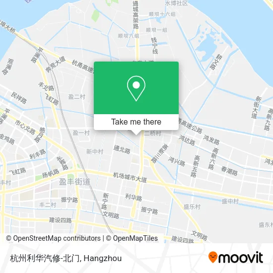 杭州利华汽修-北门 map