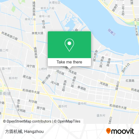 方圆机械 map
