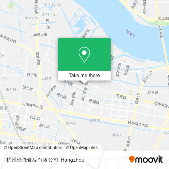 杭州绿强食品有限公司 map