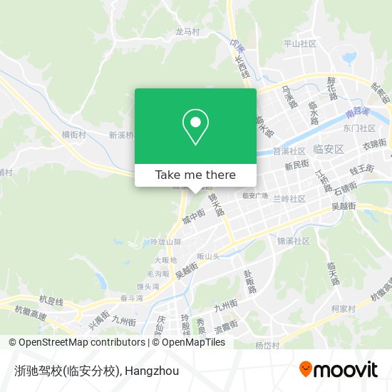 浙驰驾校(临安分校) map