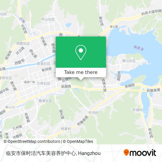 临安市保时洁汽车美容养护中心 map