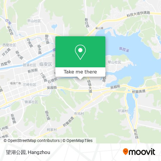 望湖公园 map