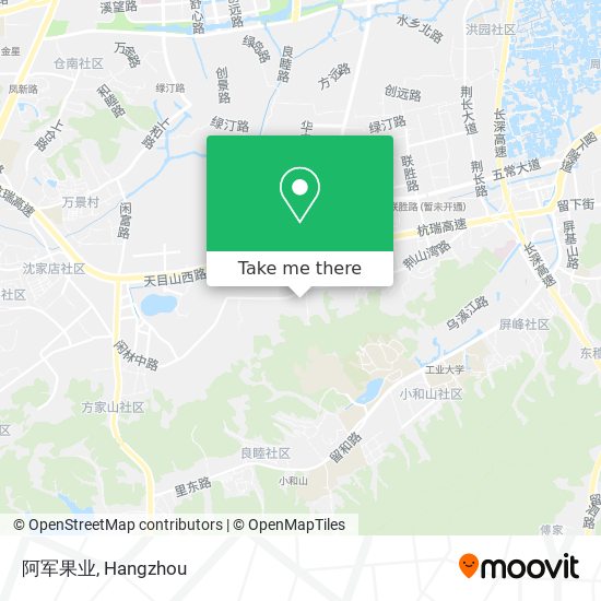 阿军果业 map