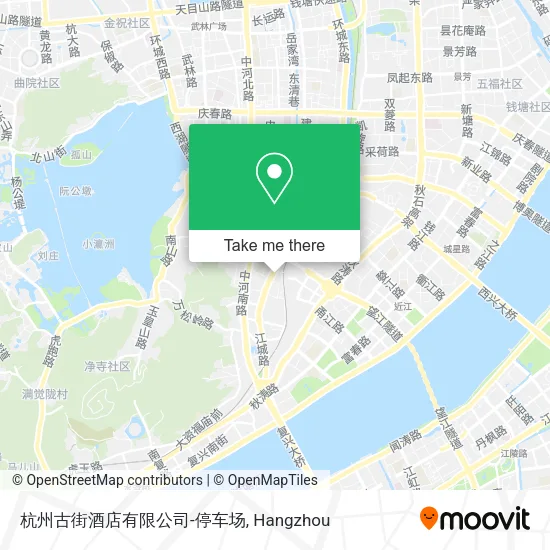 杭州古街酒店有限公司-停车场 map