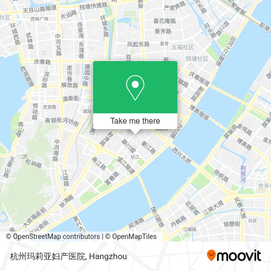 杭州玛莉亚妇产医院 map