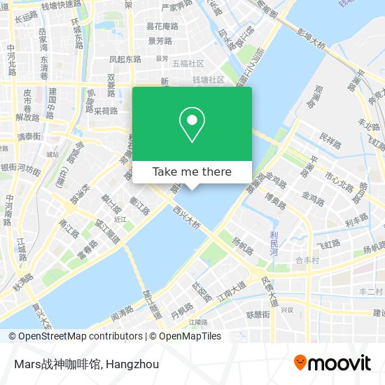 Mars战神咖啡馆 map