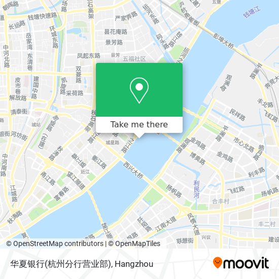 华夏银行(杭州分行营业部) map