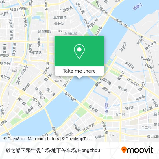 砂之船国际生活广场-地下停车场 map