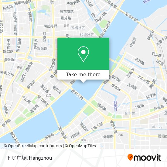 下沉广场 map