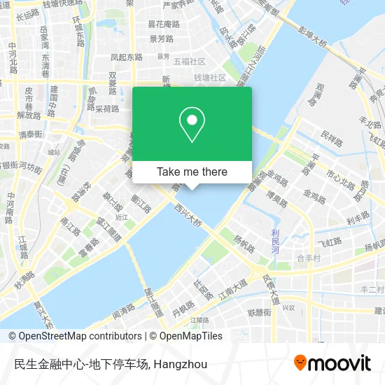 民生金融中心-地下停车场 map